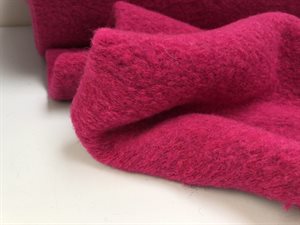 Uldfilt - intens pink